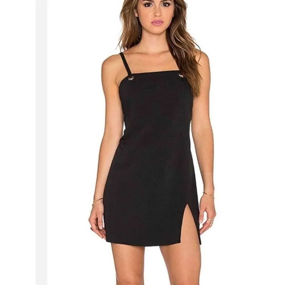 NBD Little Black Grommet Dress new without tags extra small